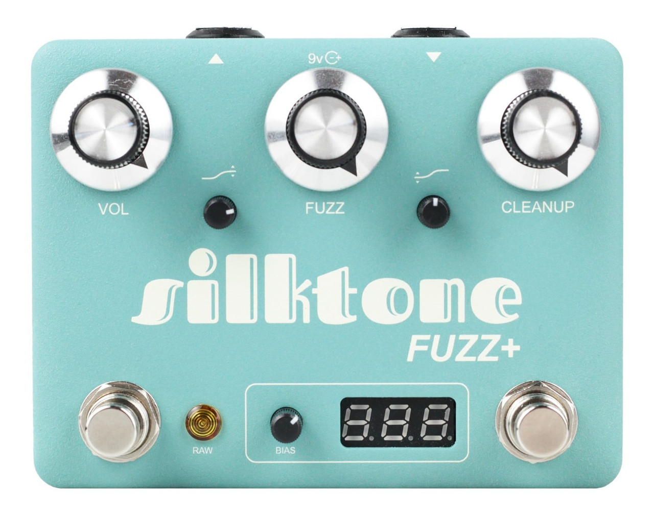 新品 未使用 silktone FUZZ+ Silktone Germanium Fuzz Plus Pedal in Teal - Andertons Music Co